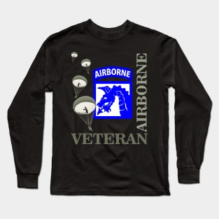 18th Airborne - Veteran Long Sleeve T-Shirt